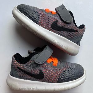 NIKE Free RN TDV, Baby Sneakers, Size: 4